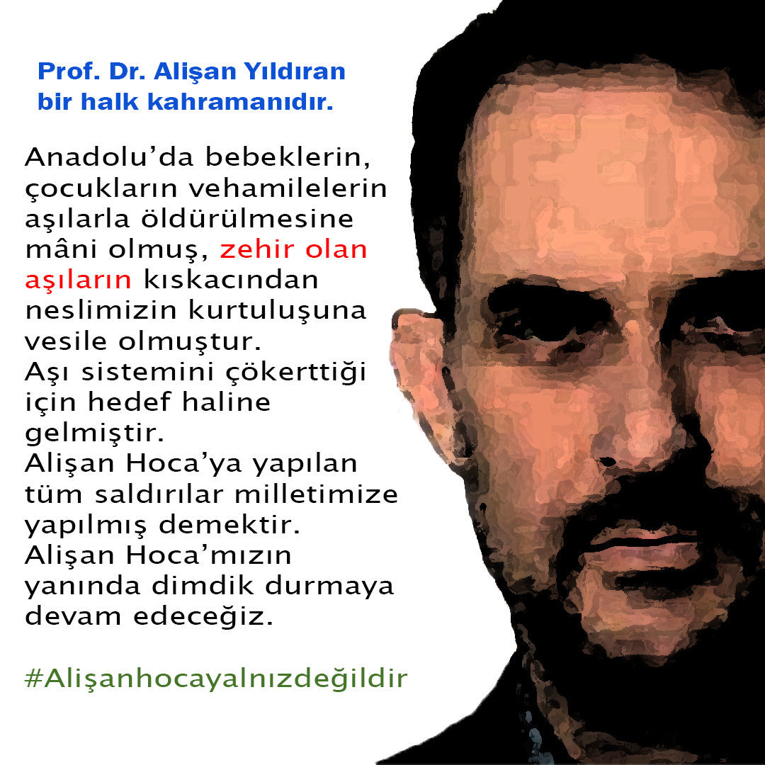 islam8563's tweet photo. Prof. Dr. Alişan Yıldıran bir halk kahramanıdır.
Ona uzanan namert eli milletimize uzanmış demektir.

#Alişanhocayalnızdeğildir https://t.co/Vo1A2T6Djc