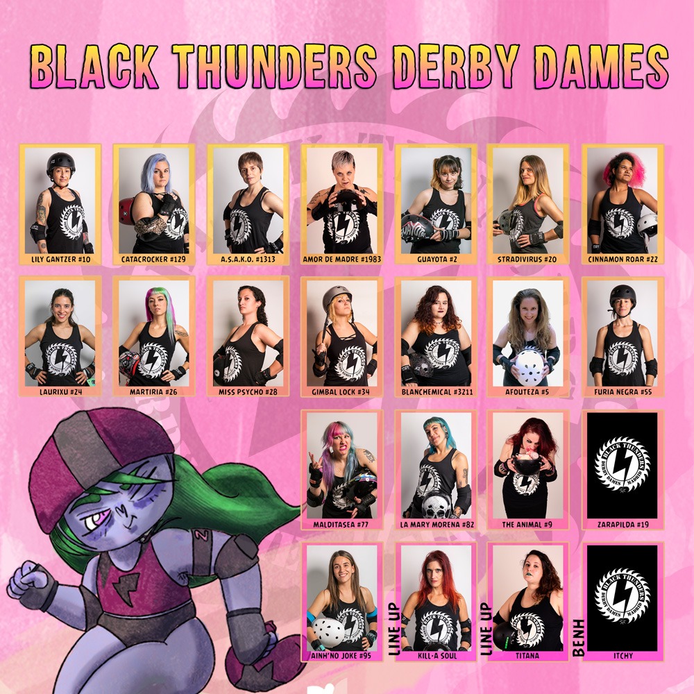 Black Thunders Madrid tweet media