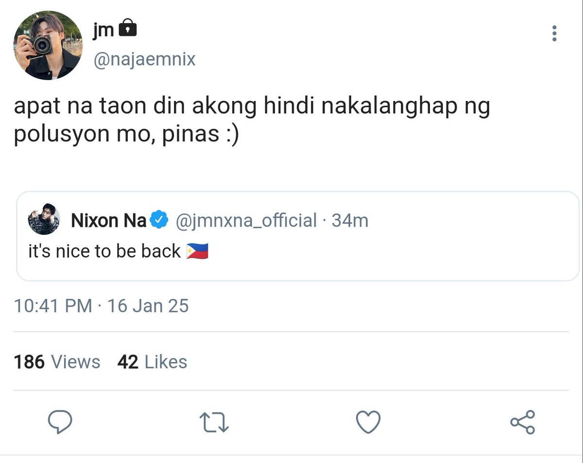 liwanagjscl's tweet photo. #jaemsung/#jihyuck au

taguan ng anak filo au where:

Nixon (jm) decided to go back to PH after 4 years of modeling in States. While Aziel (js) &amp; Haze (hc) have been living peacefully as they try to hide the truth, ngunit ika nga ng matatanda, walang sikreto ang hindi nabubunyag. https://t.co/k1fSReAWhV