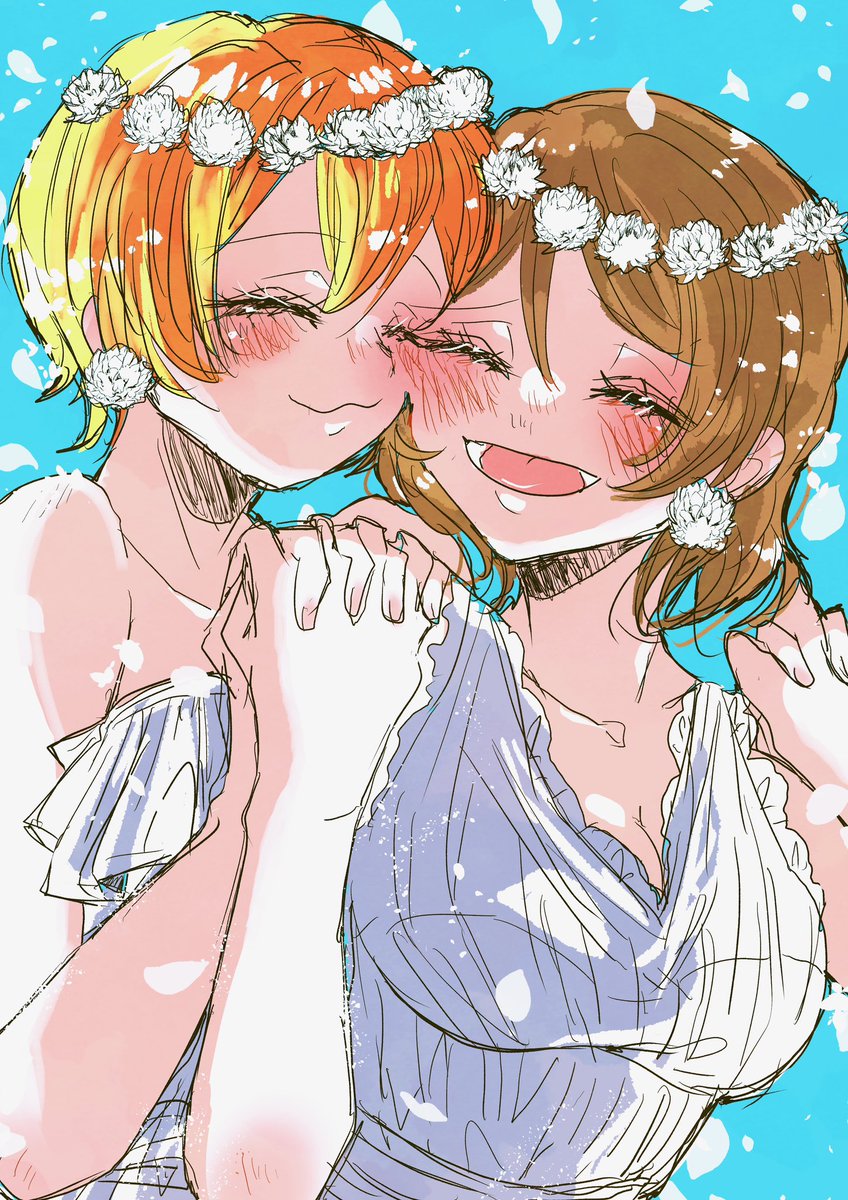 星空凛 ,小泉花陽 「えがおのかよちんが大好き#小泉花陽生誕祭2025 」|凛恋のイラスト