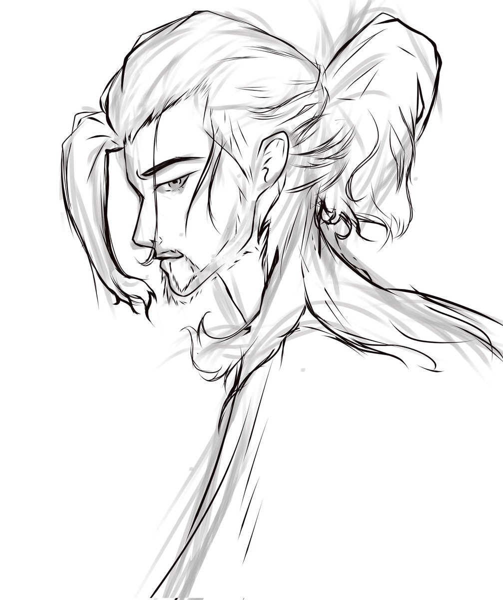 another sketch :]
#artmoots #anime #art