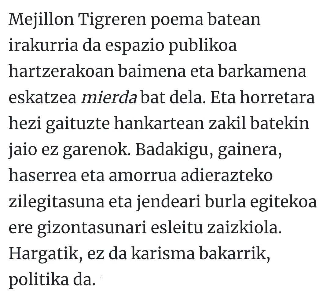 ✍🏽🖤 Chulería, joder!-en zuzenekoak bide emanda, gure erregina punkiei gorazarrea urteko lehenengo kronikan (ft. Mejillon Tigre). 

argia.eus/argia-astekari…

📸: Eider Iturriaga
