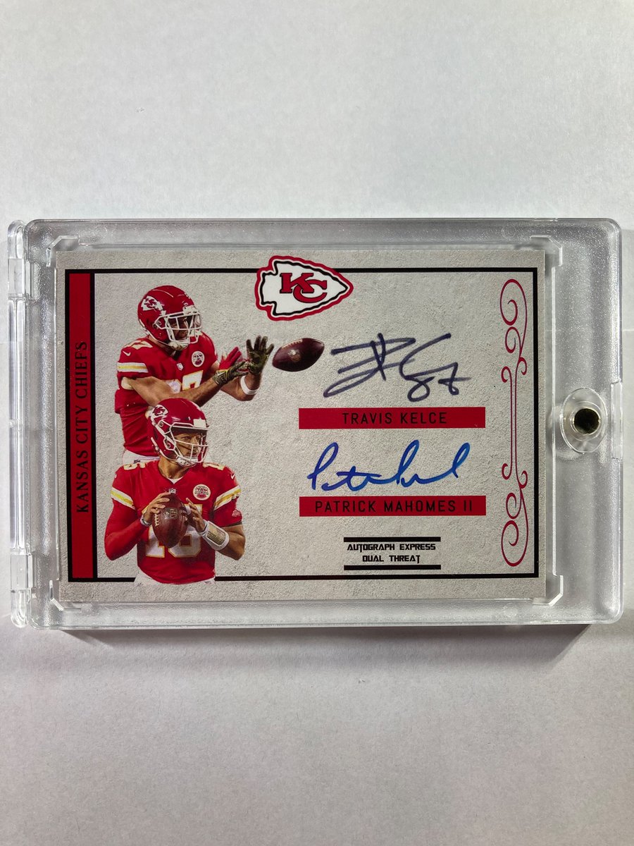 🎁Appreciation Day Giveaway🎁

Winner Announced Tuesday

🔥Travis Kelce/Patrick Mahomes Autograph Express Dual Threat Auto Facsimile

To enter
1. Follow
2. Retweet
3. Like