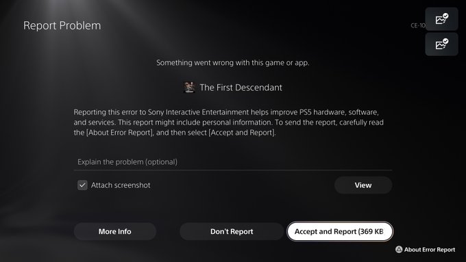 karpotunalmusic's tweet photo. @FirstDescendant same issues on #PS5 its unplayable, crashes on loading into albion #TheFirstDescendent https://t.co/C2CGW0QkO4
