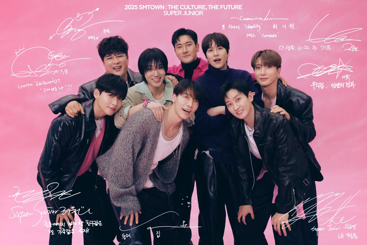 Najwarzk_SJ4E's tweet photo. Q. SUPER JUNIOR to me is?

😇: Our home. My entire life
☁️: Fate/Destiny
🔎: What is ‘SJ’ to me? It is ME!!
🌙: My youth
🐴: Another ‘Identity’ and ‘Comrade’
☀️: Home
🫅🏻: Friends and family-like existence to be together with until death
🎮: A life-changing family https://t.co/C1yBdAfWQg