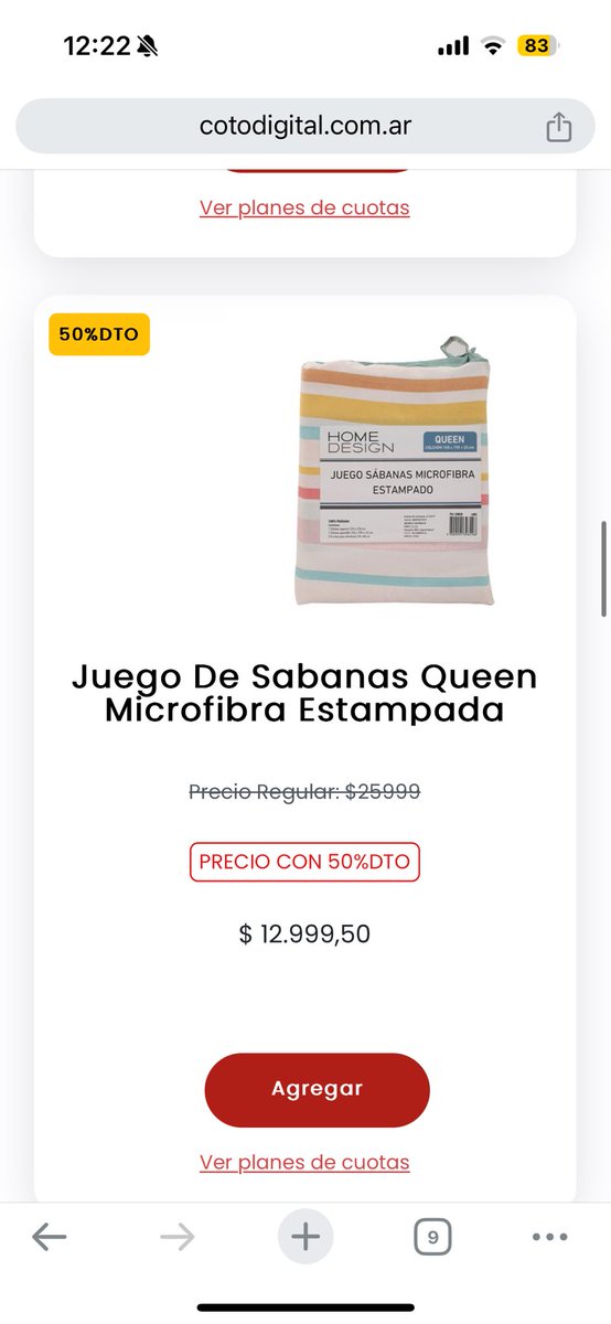 jefadelahorro's tweet photo. Juego de sábanas en Coto digital (también estarían presencial) muyyy baratas! Hay varias medidas y precios! 🫶 https://t.co/ksStuKYwXS