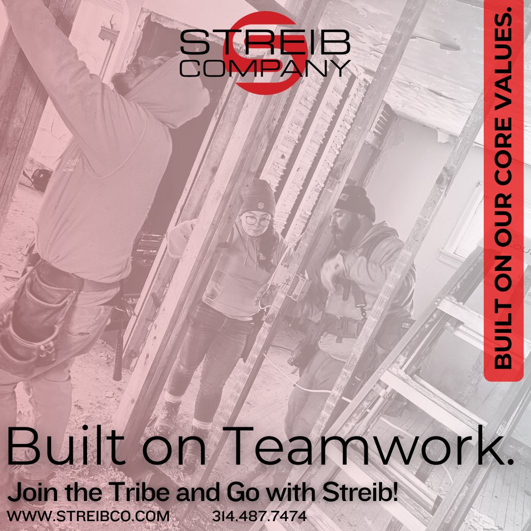 At Streib, Teamwork is one of our Core Values. By working collaboratively, we ensure every project benefits from the combined expertise, dedication, and support of our entire team. Together, we deliver results that exceed expectations.
 
#StreibTribe #CoreValues #BeStreib