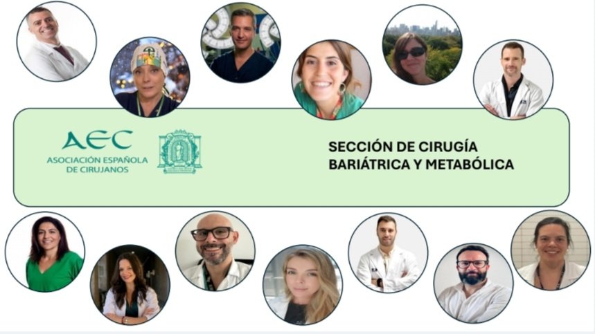 Obesidad Almería (@obesidadalmeria) on Twitter photo Muy ilusionado con la nueva Sección de Cirugía Bariátrica de la AEC. Con ganas de trabajar y mantener la Cirugía Bariátrica de nuestro país en lo más alto.
<a href="/aecirujanos/">aecirujanos</a> <a href="/aec_obesidad/">AEC-SECO</a> <a href="/FrutosMd/">MD Frutos</a> <a href="/JordiTarasco/">Jordi Tarascó, MD PhD</a> <a href="/jftrebolle/">José Fernando Trebolle</a> <a href="/recarterico_me/">María Recarte Rico</a> <a href="/MarianMayo/">Marian Mayo Ossorio</a> <a href="/CarlosFerrigni/">𝐃𝐫 𝐂𝐚𝐫𝐥𝐨𝐬 𝐉 𝐅𝐞𝐫𝐫𝐢𝐠𝐧𝐢 𝐆</a> <a href="/pedri_q/">Isabel S. Pedrique</a> Muy ilusionado con la nueva Sección de Cirugía Bariátrica de la AEC. Con ganas de trabajar y mantener la Cirugía Bariátrica de nuestro país en lo más alto.
<a href="/aecirujanos/">aecirujanos</a> <a href="/aec_obesidad/">AEC-SECO</a> <a href="/FrutosMd/">MD Frutos</a> <a href="/JordiTarasco/">Jordi Tarascó, MD PhD</a> <a href="/jftrebolle/">José Fernando Trebolle</a> <a href="/recarterico_me/">María Recarte Rico</a> <a href="/MarianMayo/">Marian Mayo Ossorio</a> <a href="/CarlosFerrigni/">𝐃𝐫 𝐂𝐚𝐫𝐥𝐨𝐬 𝐉 𝐅𝐞𝐫𝐫𝐢𝐠𝐧𝐢 𝐆</a> <a href="/pedri_q/">Isabel S. Pedrique</a>