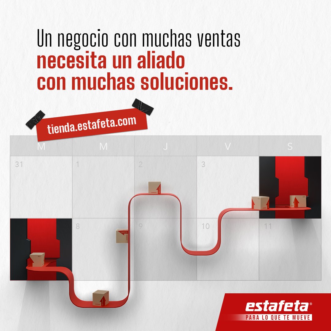 Estafeta tweet media