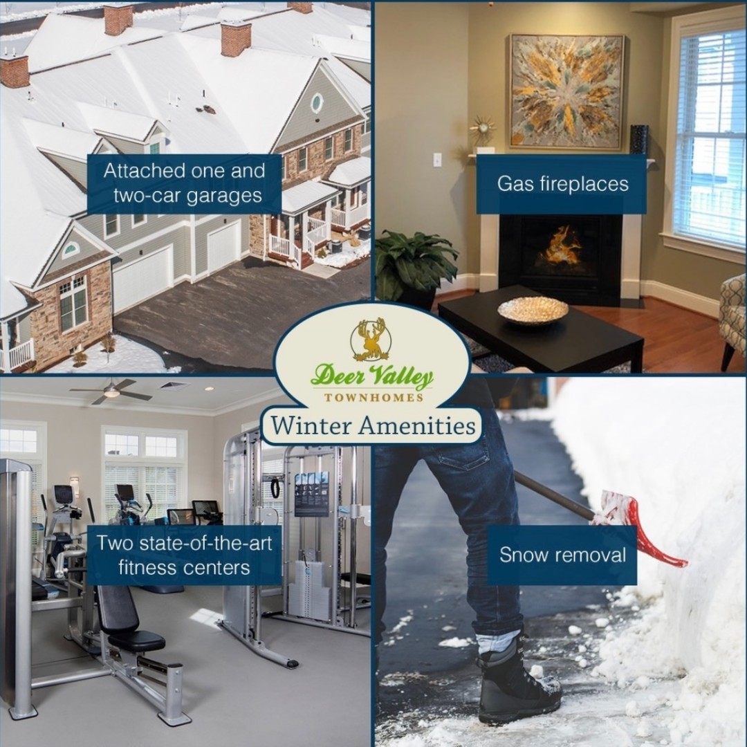 Winter is here, and so are the perks of living at Deer Valley Townhomes! ❄️🏡

Our residents enjoy cozy winter amenities designed to keep them safe, warm, and worry-free all season long. From convenient snow removal services to attached garages, we make winter living easy. Fin...
