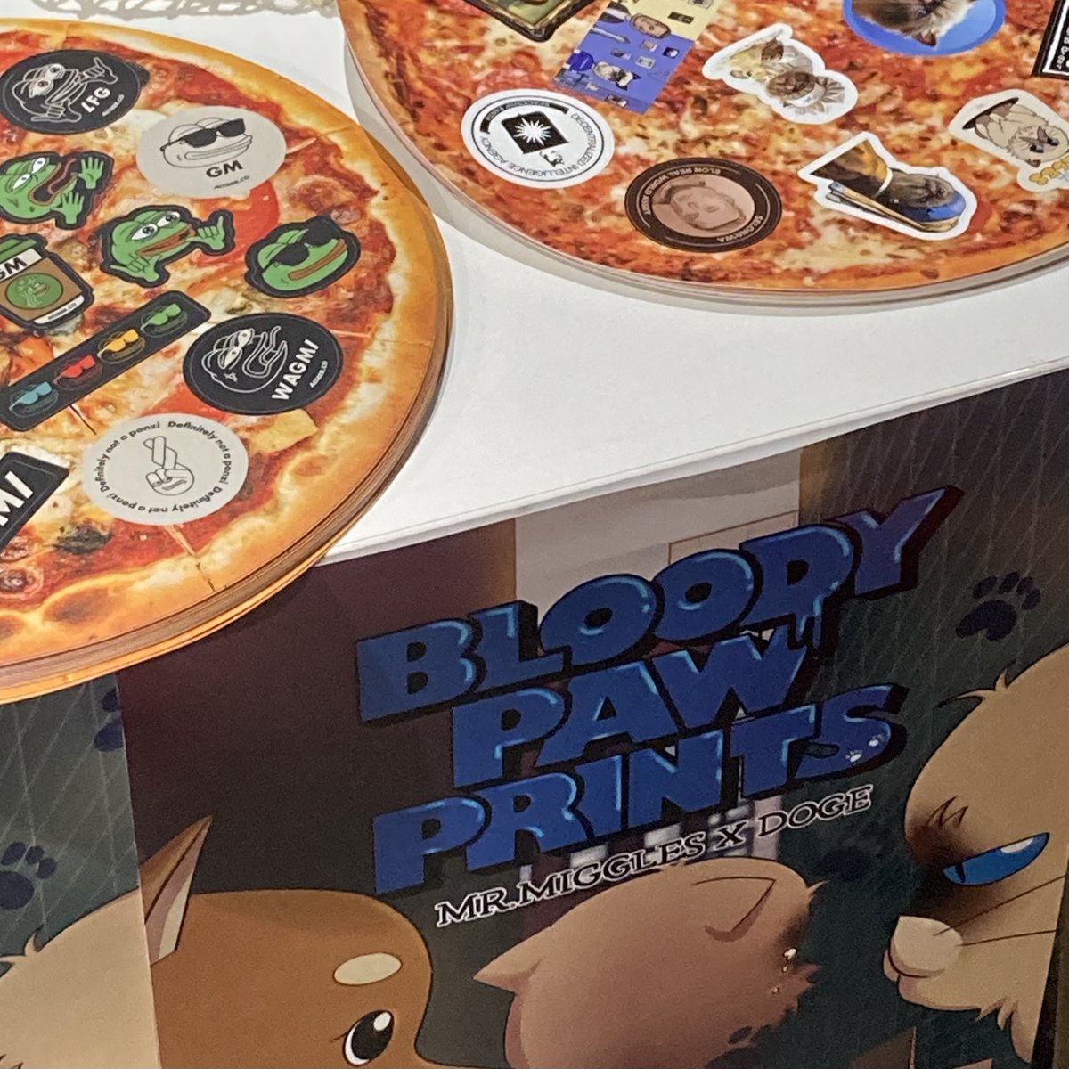 Why pump and dump when you can have this much fun? 🤩

My heart is full with gratitude tonight. 💗 

Seeing so many people brighten up by seeing our booth filled with Migglish arts, it made me incredibly happy. 

#MWO #Miggles 
Tokyo Tower 🗼 Takeover- Completed