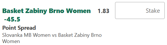 SecretBookie88's tweet photo. Basketball - Czechia ZBL W
Slovanka MB W vs Basket Zabiny Brno W
0.5 Units on Zabiny Brno W -45.5 @ 1.83 (5/6)
Bet365 https://t.co/ppATzcwLVl