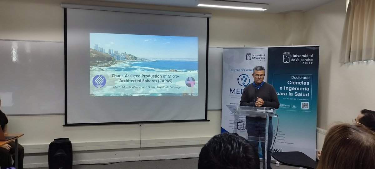 Paula (@paula_a_santana) on Twitter photo En la presentación de la Dra. Grissel Trujillo del <a href="/TecdeMonterrey/">Tecnológico de Monterrey</a> quien estudia la bioimpresión caótica y sus diversas aplicaciones 😀 en el marco del proyecto FOVI230188 <a href="/UAinvestigacion/">Vicerrectoría de Investigación y Doctorados UA</a> <a href="/UCNorte/">Universidad Católica del Norte</a> <a href="/pucv_cl/">PUCV</a> <a href="/uvalpochile/">Universidad de Valparaíso</a> En la presentación de la Dra. Grissel Trujillo del <a href="/TecdeMonterrey/">Tecnológico de Monterrey</a> quien estudia la bioimpresión caótica y sus diversas aplicaciones 😀 en el marco del proyecto FOVI230188 <a href="/UAinvestigacion/">Vicerrectoría de Investigación y Doctorados UA</a> <a href="/UCNorte/">Universidad Católica del Norte</a> <a href="/pucv_cl/">PUCV</a> <a href="/uvalpochile/">Universidad de Valparaíso</a>