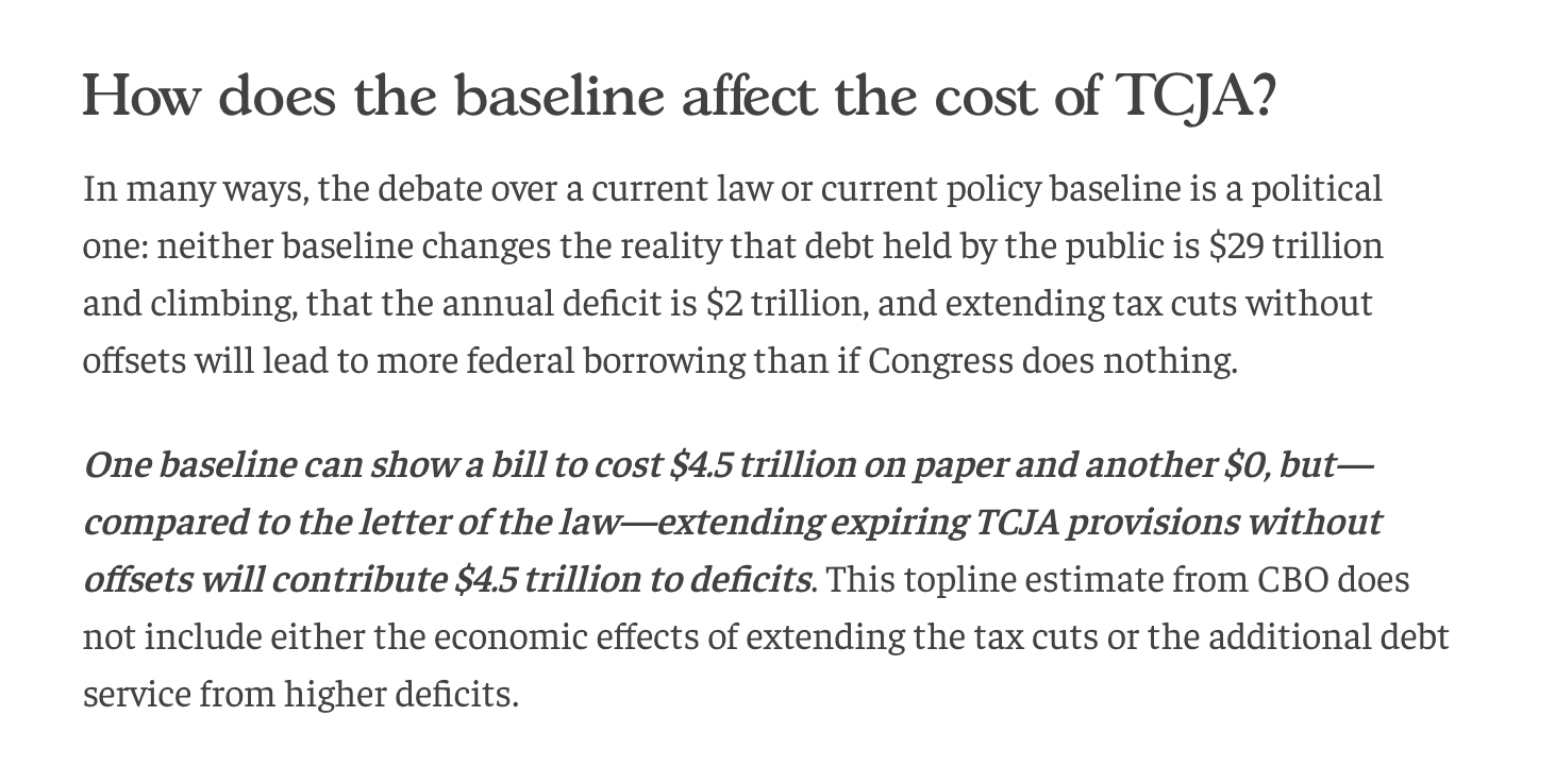 Andrew Lautz on X: &ldquo;Lawmakers can disagree w/CBO estimates or make 