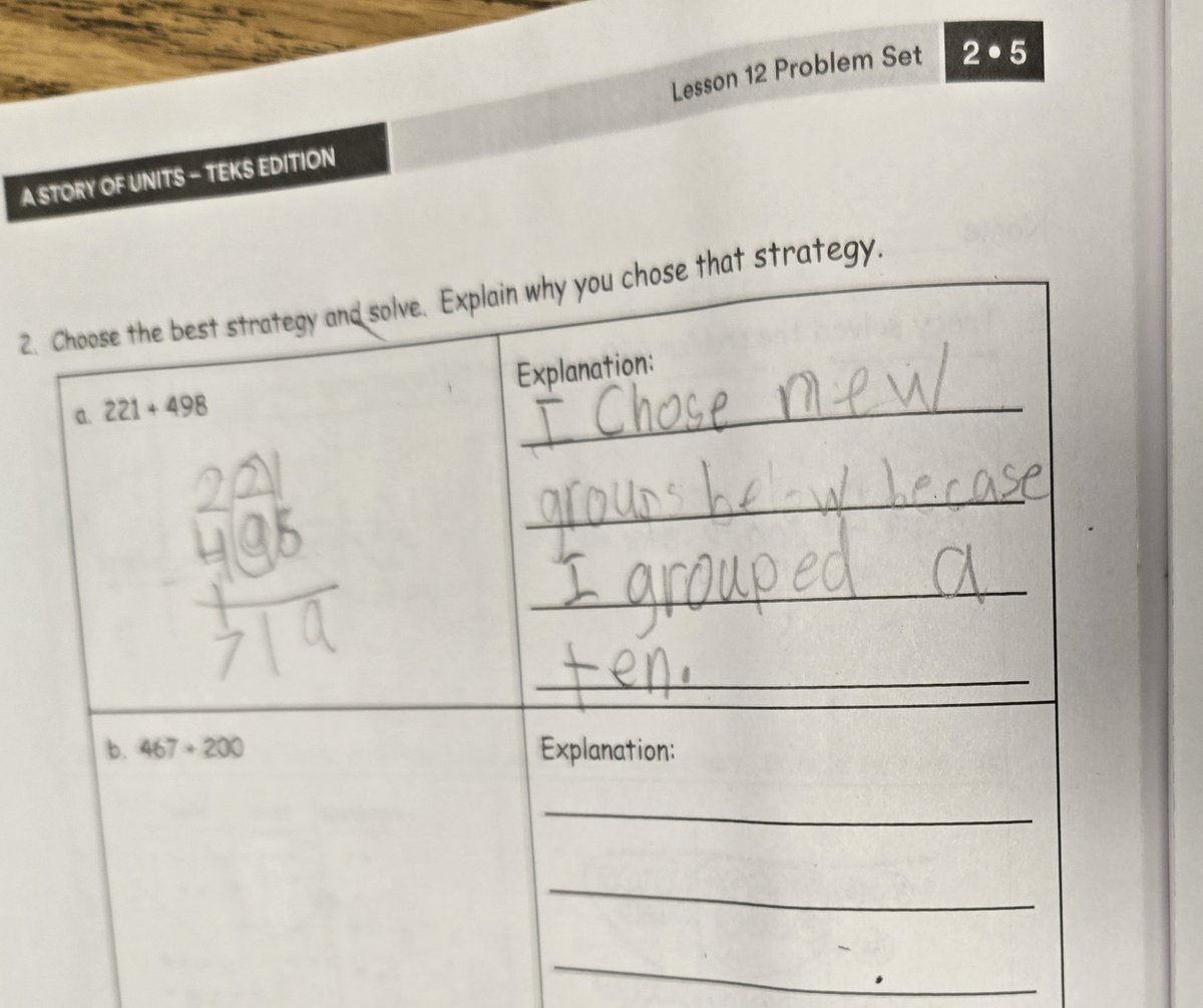 kimperclefarias's tweet image. This lesson is a favorite as kids get to share what they know about each strategy as they think deeper on why and when to use them @eureka_math #RISDmath @nherisd #studentdiscourse #mathstrategies
