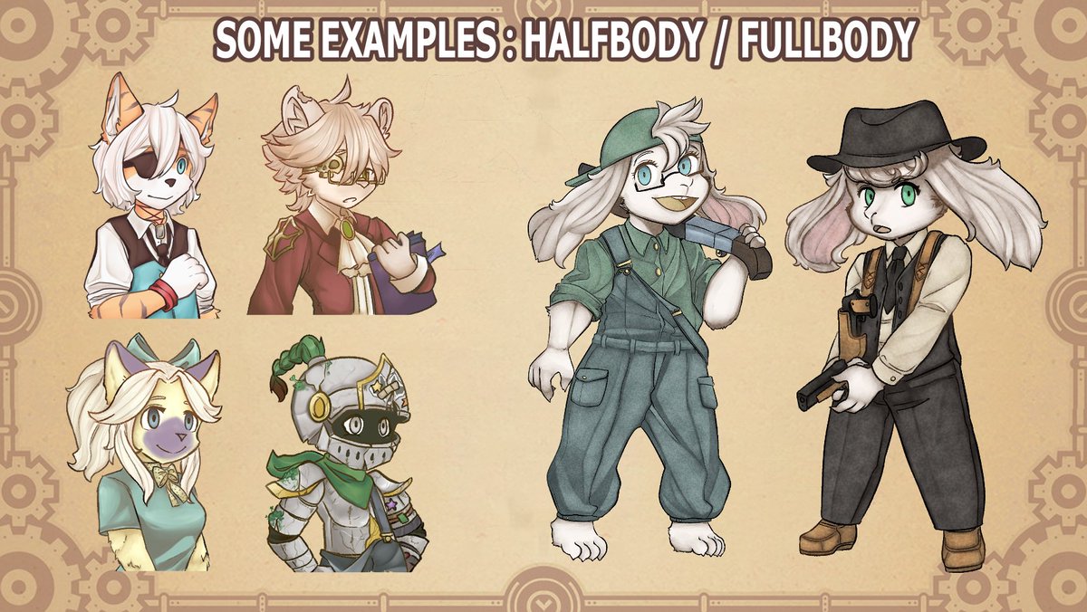 Efter_delta's tweet image. Hello ! Here&apos;s my new pricesheet for my #FUGA&apos;s style commissions ! 🐾
Here&apos;s all the informations you need ! If you have any questions, do not hesitate !

#FugaMelodiesOfSteel #戦場のフーガ #Fuga2 #commission #furryart #art