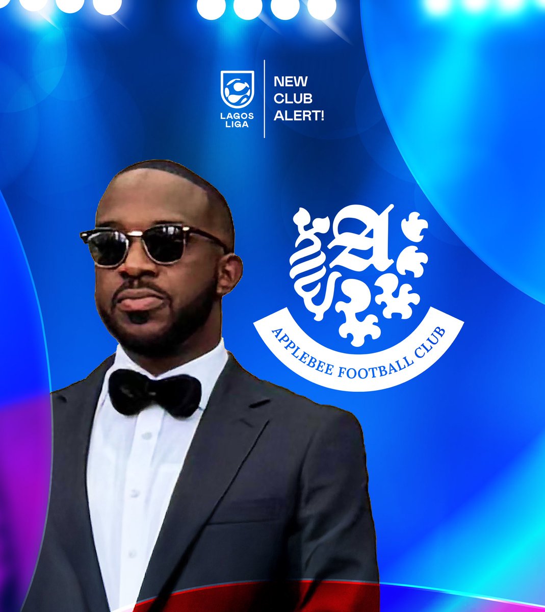 LagosLiga's tweet photo. Let’s take a moment to appreciate the brilliant visionary behind Applebee FC, @nazyfat.

His unwavering support, leadership, and dedication have been instrumental in the team’s incredible journey throughout Lagos Liga '24. 

From fostering brilliance on the pitch to inspiring the boys to give their best, you’ve truly been a source of strength and motivation. 💪✨

Thank you for believing in the boys and paving the way for their remarkable performance. 

Applebee FC is lucky to have such a passionate and committed leader.

Here’s to more wins and greater heights ahead! 👏💥

https://t.co/EqhBbxxLnz