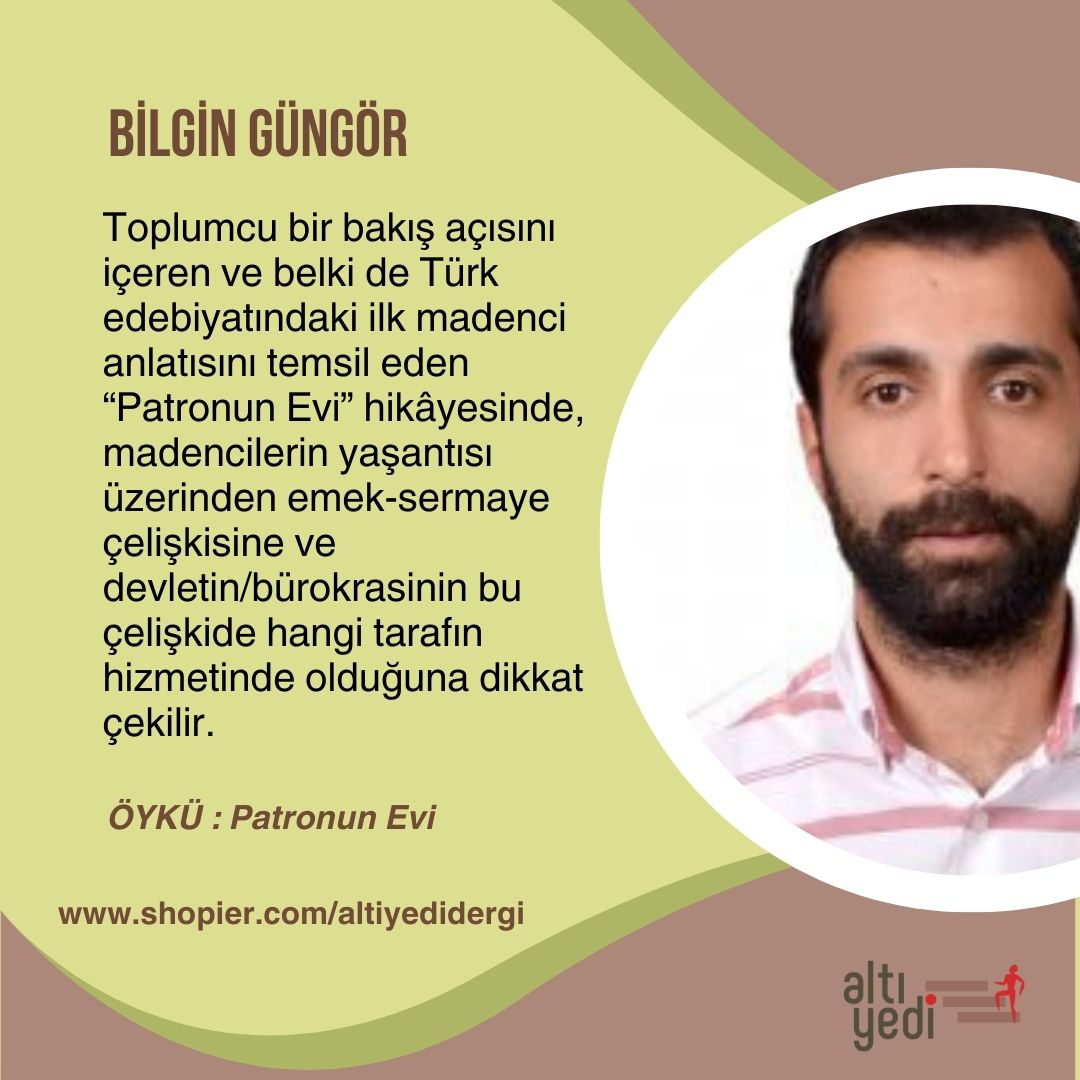 Bilgin Güngör,
Madenci kentinden anonim
"Patronun Evi"
Öyküsü ile
Altıyedi Sanat Edebiyat Dergisi
20. sayısında
.
.
shopier.com/altiyedidergi
.
.
<a href="/bilgingungor10/">bilgin güngör</a>
<a href="/zokev_/">ZOKEV</a>
#öykü #öyküokur #yazar #öyküyazar
#dergi #dergiokur #edebiyat
#edebiyatdergisi #zonguldak #maden