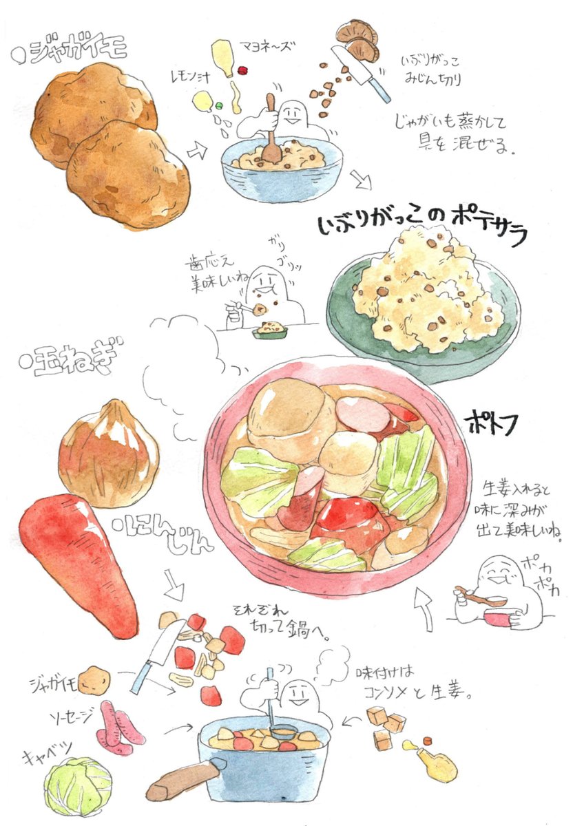 差し入れ生活🍎🥔🥭🥕🧅 