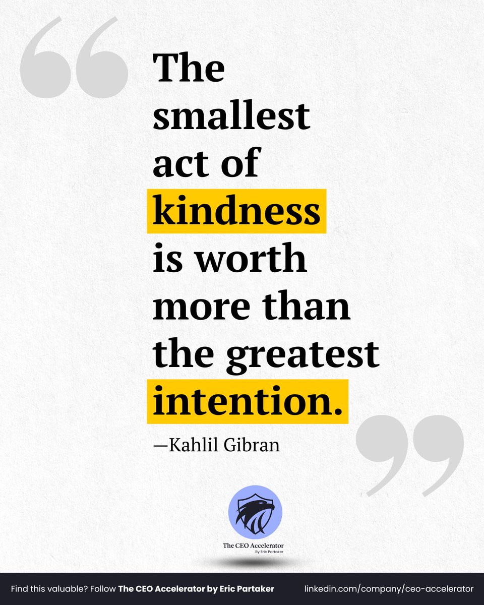 Kindness is a powerful force we rarely talk about.