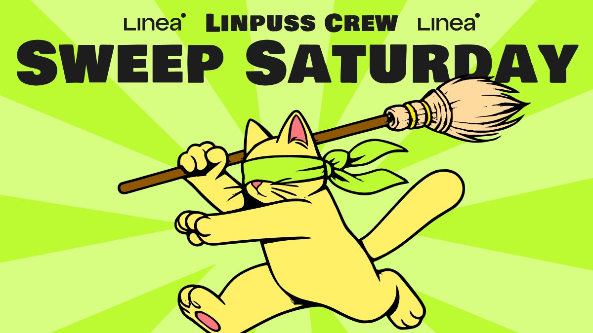 LinpussLinea's tweet image. Sweep Saturdays are here! 🎉

We will be SWEEPING JEETS OUT 🧹 

x1 FREE NFT Airdrop to Celebrate 🪂

RT♻️ Drop Wallet👇&amp;amp; Tag a  Friend🎁