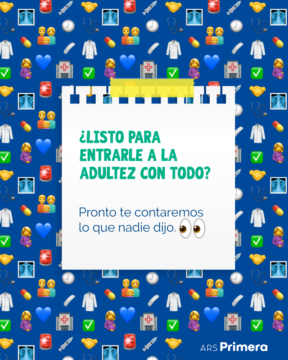 Mantente atento a nuestras redes pa’ que te enteres de to’ lo que tu ARS tiene pa’ ti. ¡No te lo pierdas!