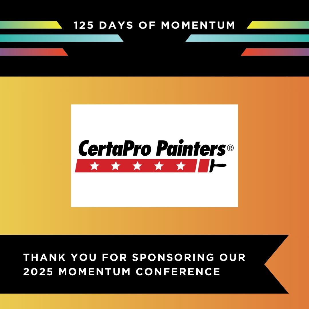 BusinessInc's tweet photo. 🎨 Add some color to your business goals! CertaPro Painters is our featured brand today in #BAIS125DaysOfMomentum. They are North America’s largest residential and commercial painting franchise—trusted for their quality and professionalism. https://t.co/mbJx5zkame