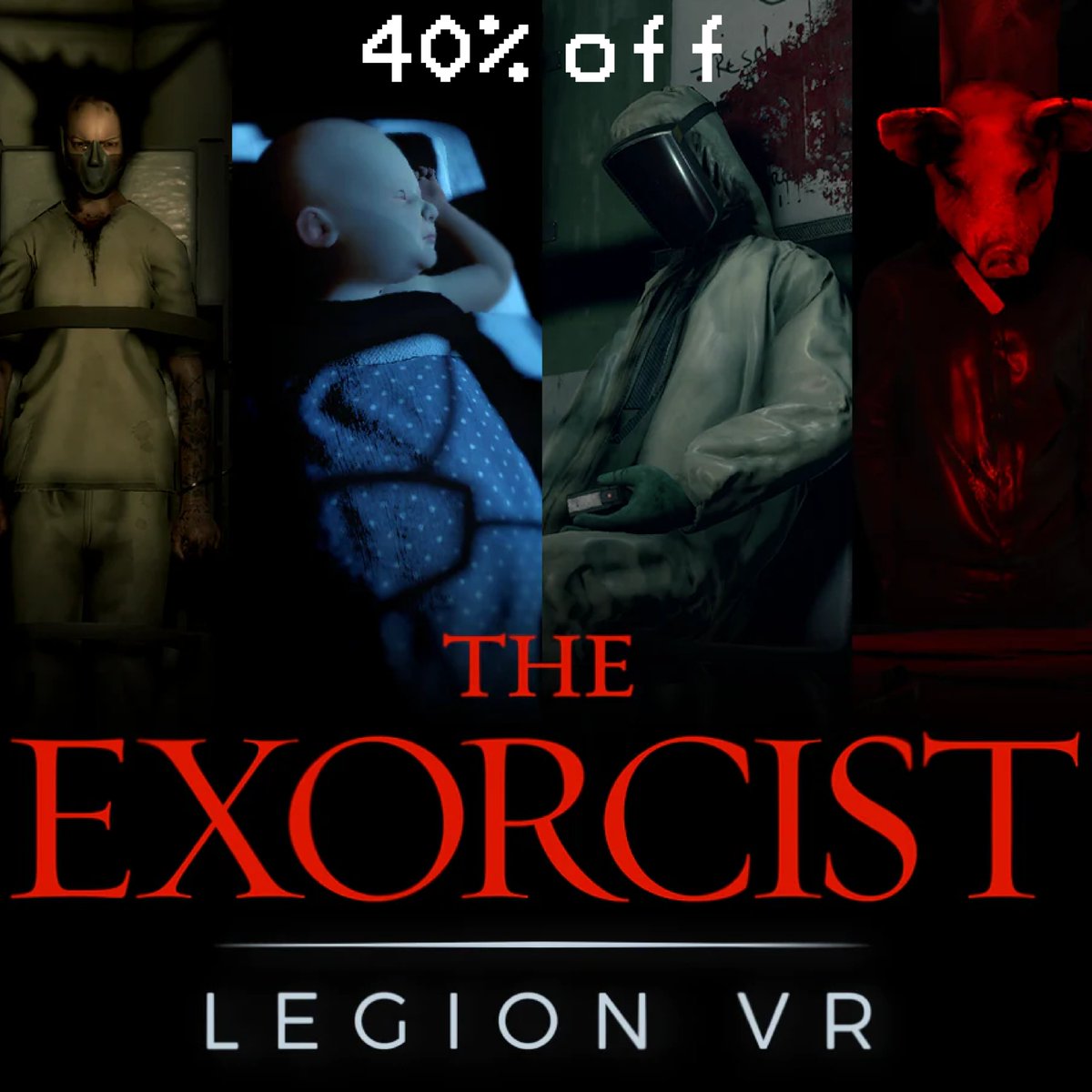 Save 40% on The Exorcist: Legion VR (Deluxe Edition) on PSVR this January 👻🕵️

We have seen so many new players this Holiday Season, thank you all so much for your support. We hope you enjoy and check out our newest title <a href="/BlackGateHQ/">BLΛCKGΛTΞ (Free to Play)</a> 🧑‍🚀🚀

store.playstation.com/en-us/concept/…

#VR #Gaming