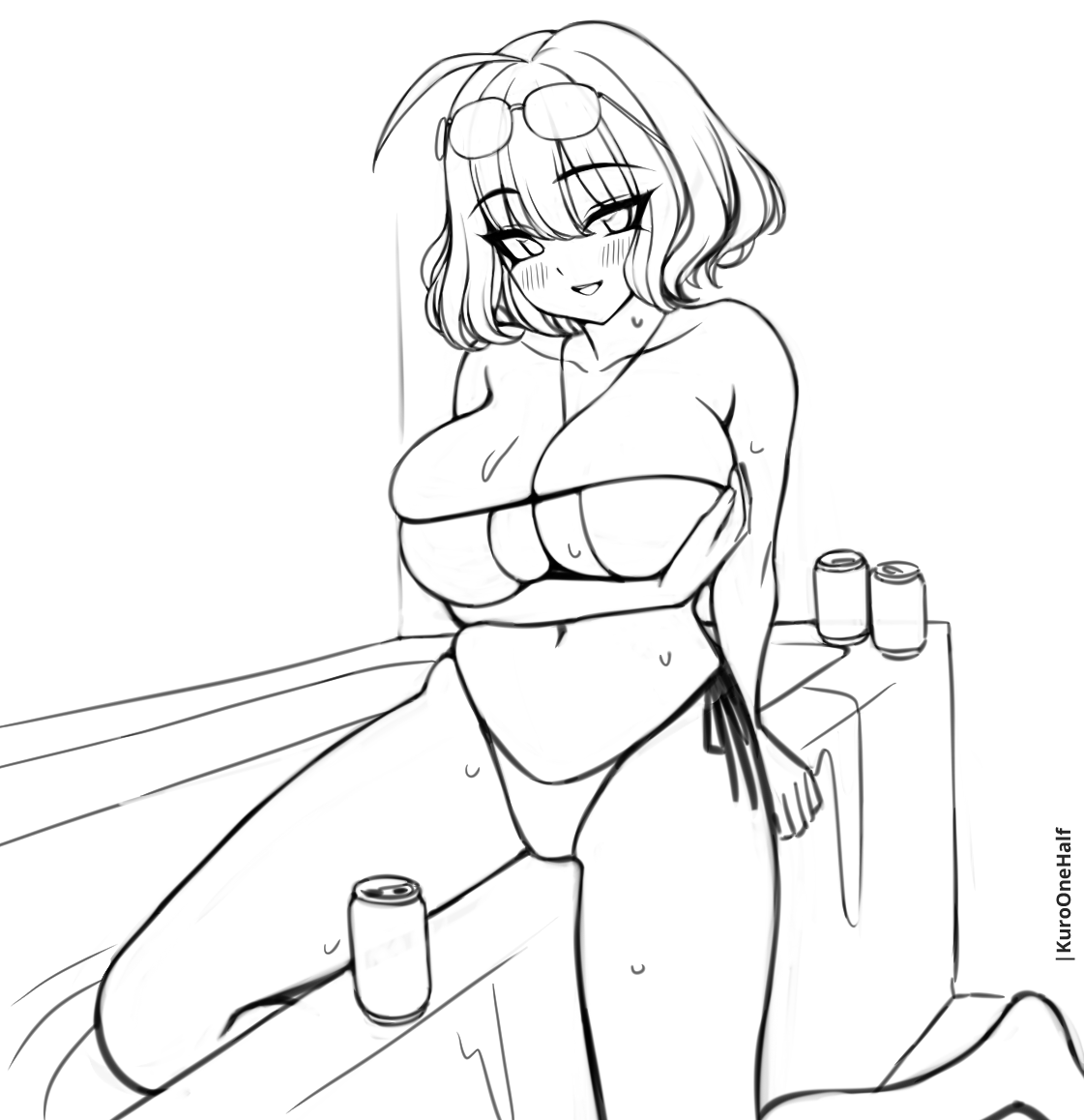 KuroOneHalf's tweet photo. Anis. Sketch CM for @raidanos ~
#NIKKEfanart #nikke https://t.co/U0glLnYEIm