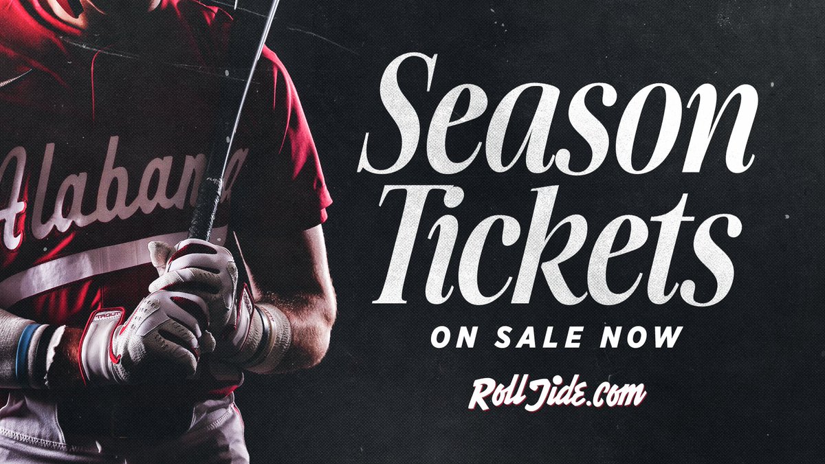 There's still plenty of time to snag your season tickets for the upcoming 2025 season!

🔗: bit.ly/4gMWep0 

#RollTide