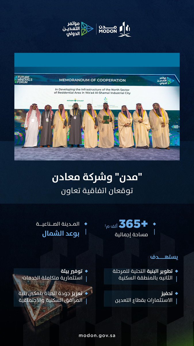 مدن | MODON tweet media