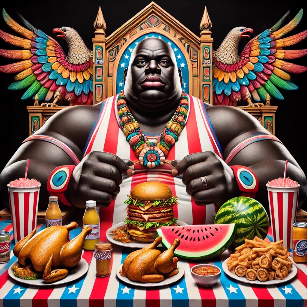 AiNiggav1's tweet photo. Who needs a plate when the table’s my buffet? Stay at the table dropping soon
#solana https://t.co/kAt2qAquh7