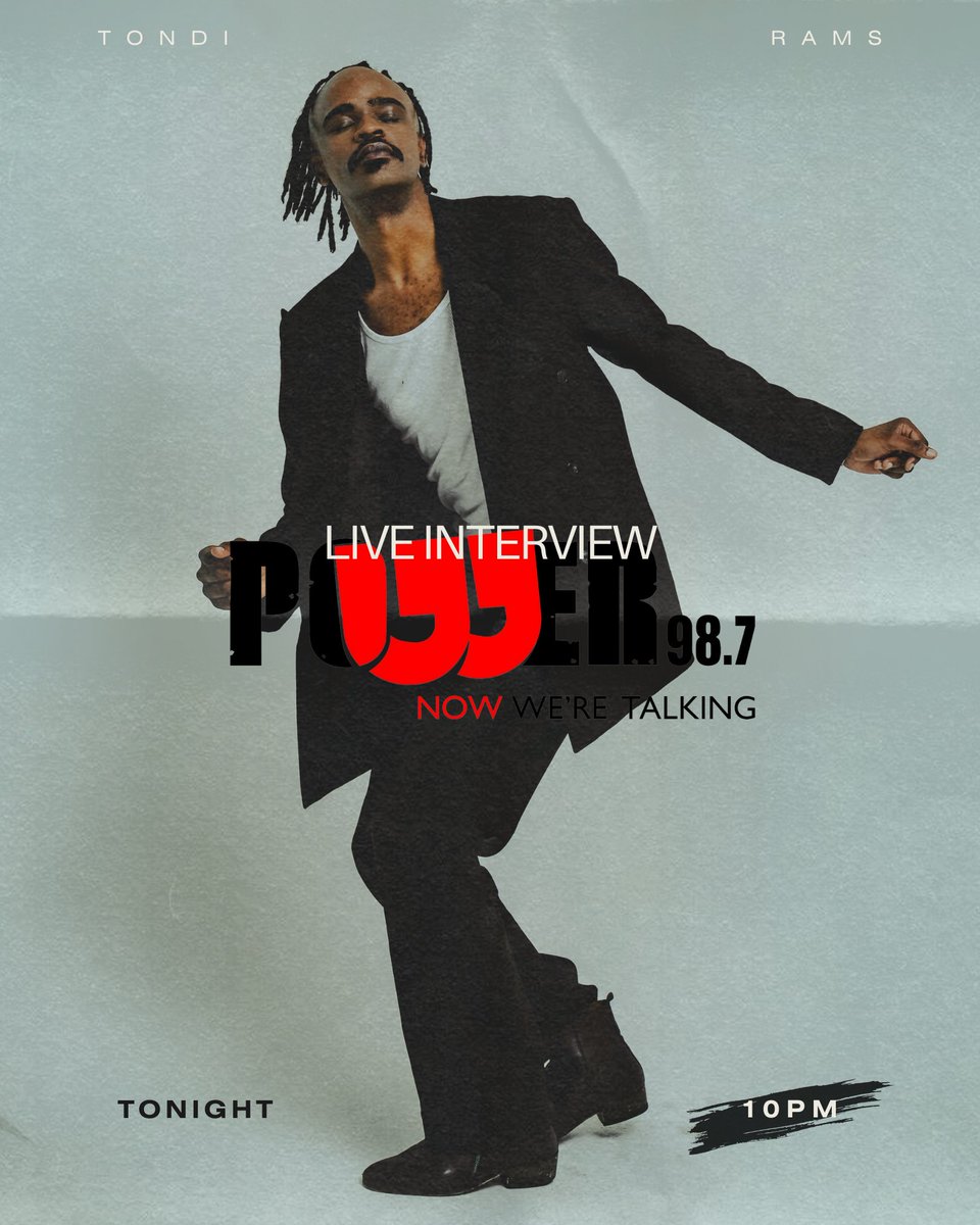 Catch me on <a href="/Powerfm987/">POWER 98.7</a> tonight at 10 PM chatting to Denzil Taylor on #PowerPerspective Looking forward to sharing the heart behind my music and the stories that have inspired these songs ❤️