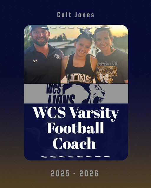 Lone Star Christian Sports Network (LSCSN) (@teamlscsn) on Twitter photo 6MFB: Weatherford Christian School tabs Colt Jones as its new football coach for 2025.
He's served as the WCS JH FB coach the past few seasons and will usher in a JV team in addition to our varsity and oversee the JH transition to six-man football.
<a href="/sixmanfb/">SixManFootball.com</a> | <a href="/TheSixClinic/">The "Six" Coaches Clinic</a> 6MFB: Weatherford Christian School tabs Colt Jones as its new football coach for 2025.
He's served as the WCS JH FB coach the past few seasons and will usher in a JV team in addition to our varsity and oversee the JH transition to six-man football.
<a href="/sixmanfb/">SixManFootball.com</a> | <a href="/TheSixClinic/">The "Six" Coaches Clinic</a>