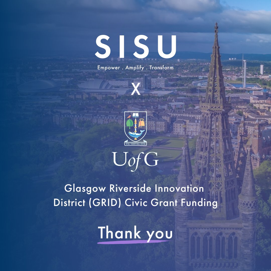 🌟 Exciting News for SISU! 🌟

We are thrilled to announce that SISU has been awarded the Civic Grant Fund from the University of Glasgow! 🎉

This generous contribution will significantly enhance our frontline work with young women and girls, helping us continue to address the