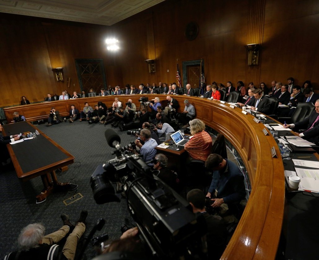 Are US Cabinet nominees speaking under oath at the Senate confirmation hearings? What if they lie?

Should the US system work, it will need an attorney to defend itself from the charge of perjury.