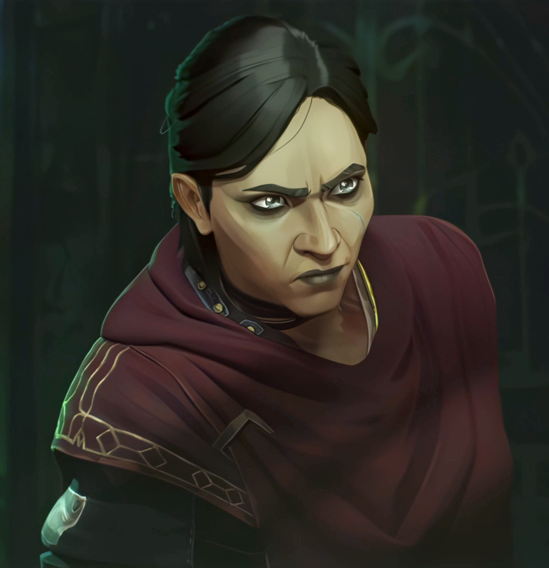 yeeyee_alumni's tweet photo. sevika's cloak being intricate and fancy especially as opposed to her usual clothes has always stood out to me

(a tiny rant on sevika's cloak and its connection to her mech arm🧵) https://t.co/08mLJHiiIR
