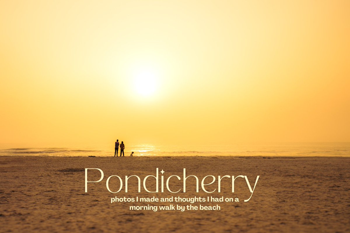 shutterupgaurav's tweet photo. A sunrise in Pondicherry :) https://t.co/BbsFlu57IP