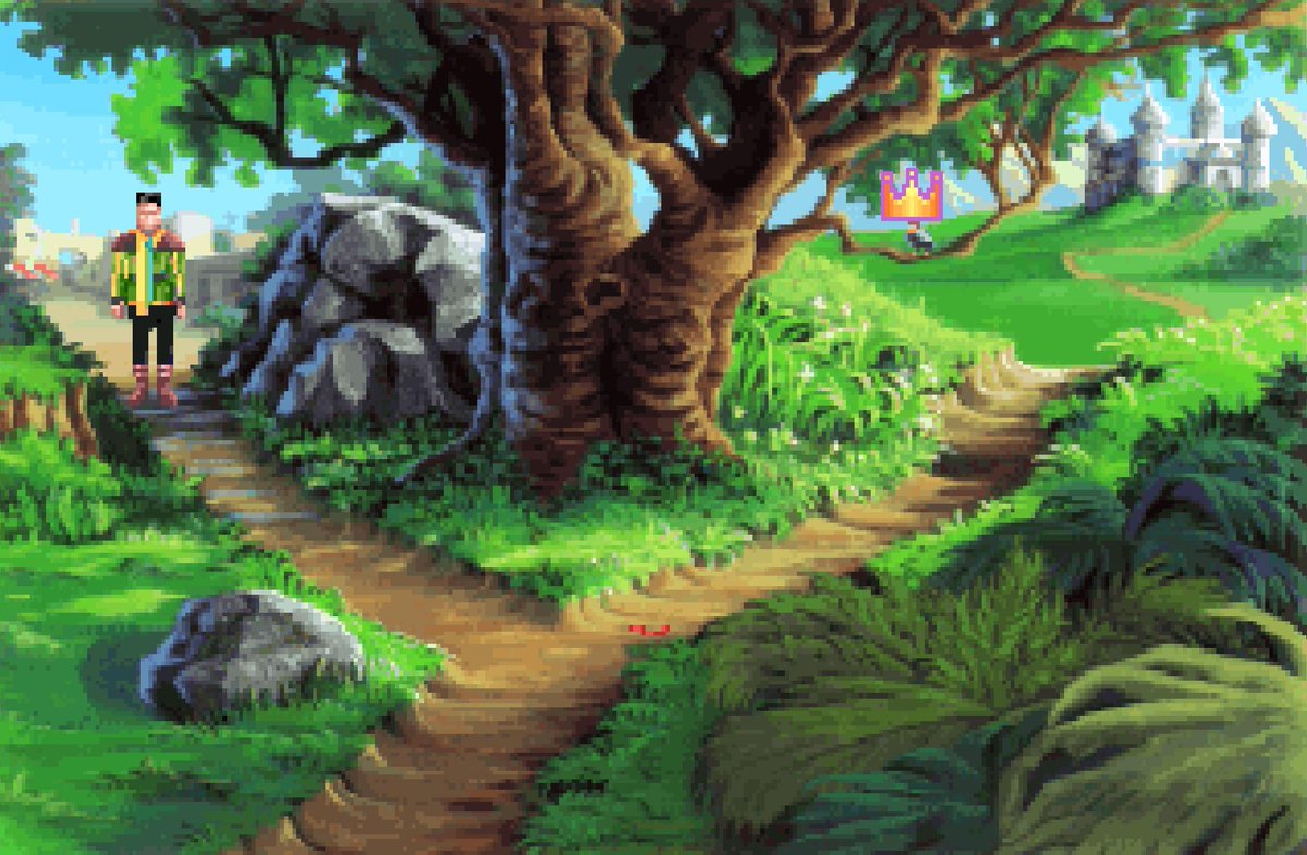 robertk600's tweet photo. @gunsnrosesgirl3 Kings Quest VI, with an honorable mention to MYST, and Links LS. KQ6 had a great story line and great music and graphics for its time. https://t.co/xGseTSIHRL