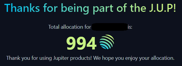 Always grateful for the rewards that <a href="/weremeow/">meow</a> and the <a href="/JupiterExchange/">Jupiter</a> team have blessed us with over the past year 🥰🥰🥰