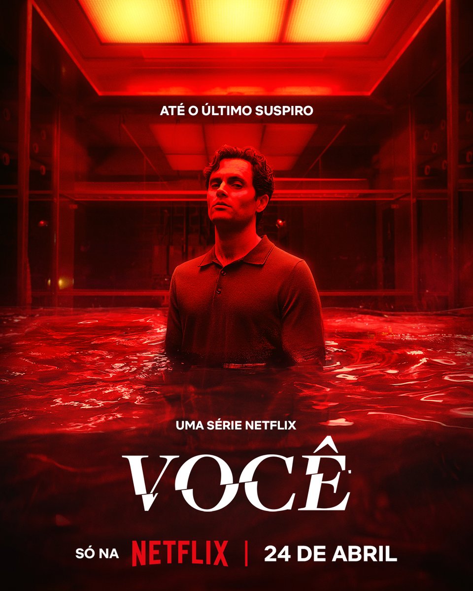 NetflixBrasil's tweet photo. VOCÊ.

5ª TEMPORADA.

24 DE ABRIL. 🩸 https://t.co/E8mV3Dy8is