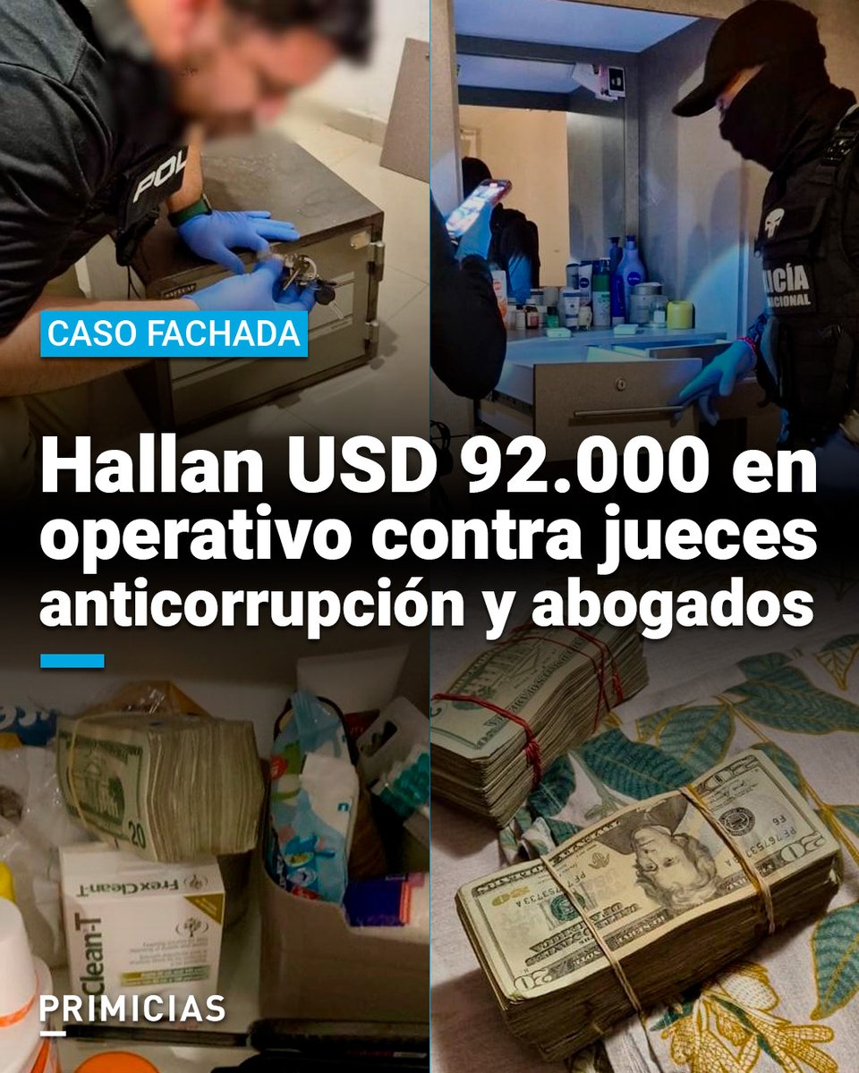 La Fiscalía realiza un operativo en el marco de una investigación del caso al que ha denominado 'Fachada', vinculado con los hijos de un cabecilla del grupo 'Los Comandos de la Frontera'. prim.ec/Jza950UHJLy