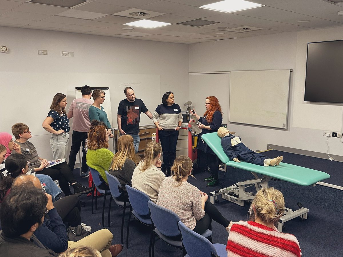 Thenetsaint's tweet image. Having fun directing EPALS @uhbwNHS @ResusCouncilUK #EPALS