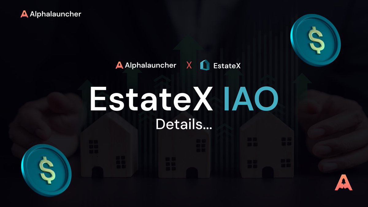 alpha_launcher's tweet photo. 🏠 Revolutionizing Real Estate Investment with RWA!
We’re excited to announce a unique opportunity to join us as we disrupt the real estate market with cutting-edge blockchain technology. Backed by elite investors and a world-class team, this is your chance to be part of a serious RWA project built for quality long-term growth.

🚀 Private Sale Details of @estatexeu 

🗓 Date: January 21st, 2025, 2 PM UTC
💰 Total Raise: $50,000
🏷️ Price per Token: $0.002721
🎁 Perks:
 • 8% Discount from public price
 • 5% Bonus for Tenset Subscribers
 • $ESX Airdrop Distributed Over 12 Months
💸 Max Buy: $5,000
📜 Vesting Schedule: 5% TGE, 4-month cliff, followed by 9 months vesting
🗓 TGE: January 28th, 2025

💰 Non-Refundable Raise 

Detail article in comment. worth reading.