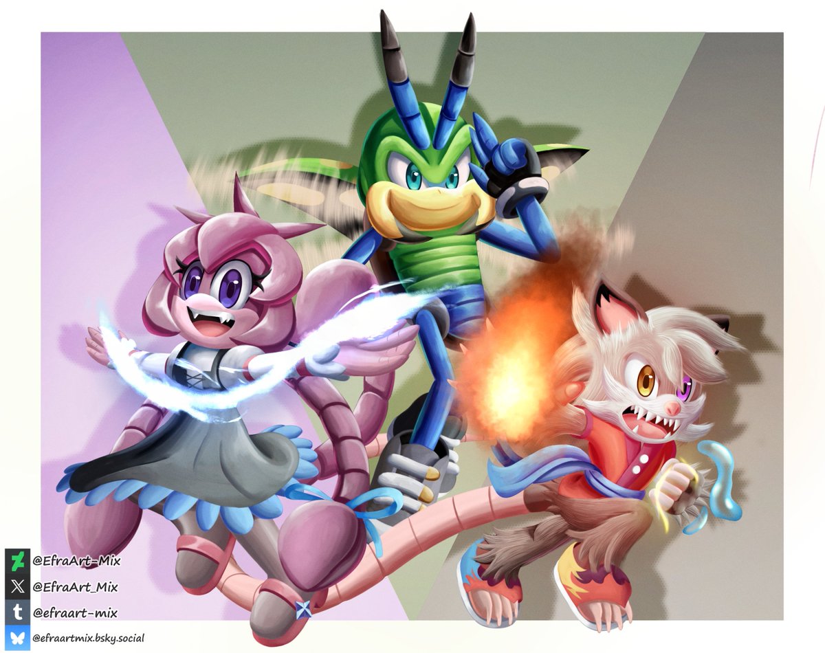 EfraArt_Mix's tweet image. New Art form The Team Alpha 🪲🐀🦂!!!

#SonicTheHedgehog
#SonicFCs
#SonicOCs
#SonicArtist