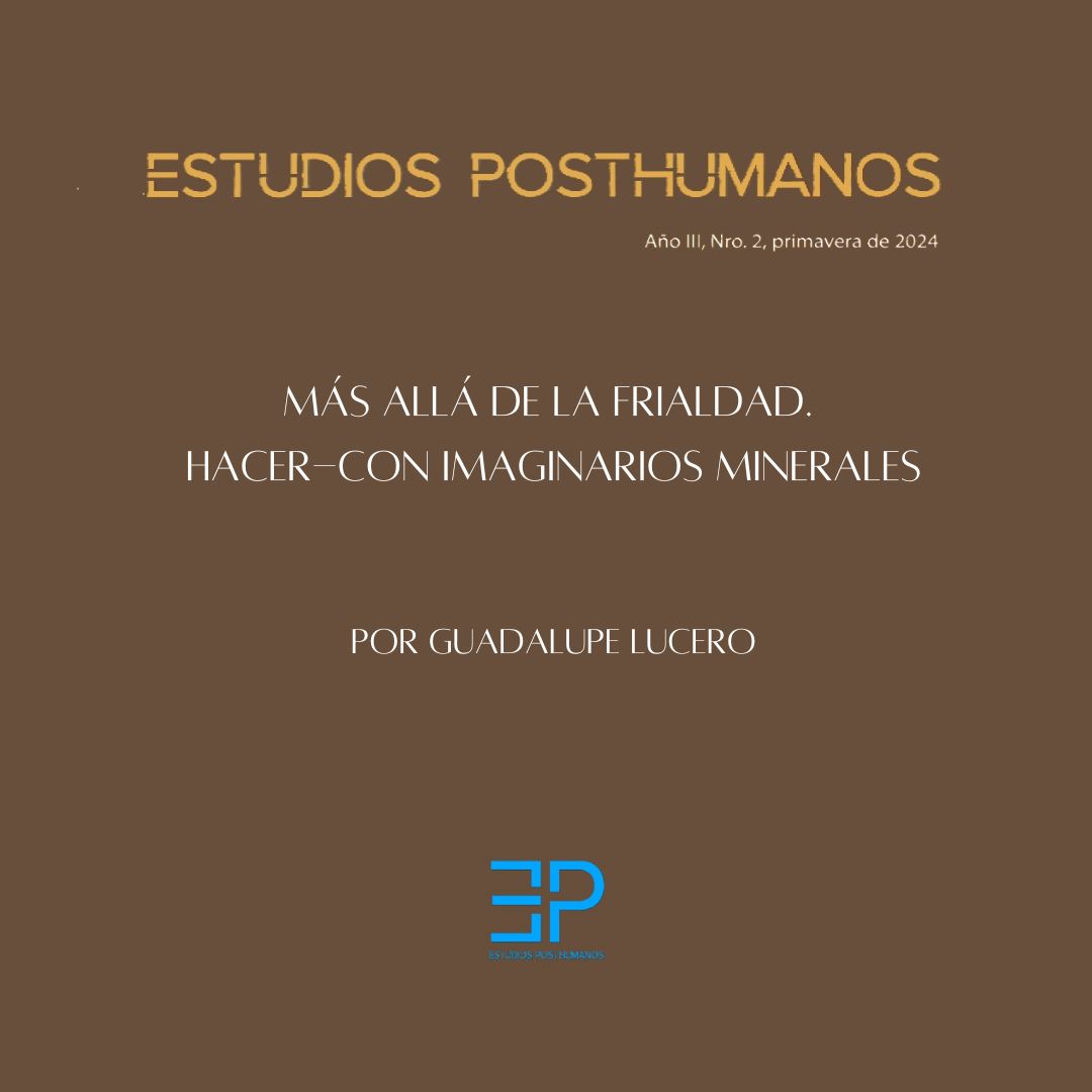 Estudios Posthumanos tweet media