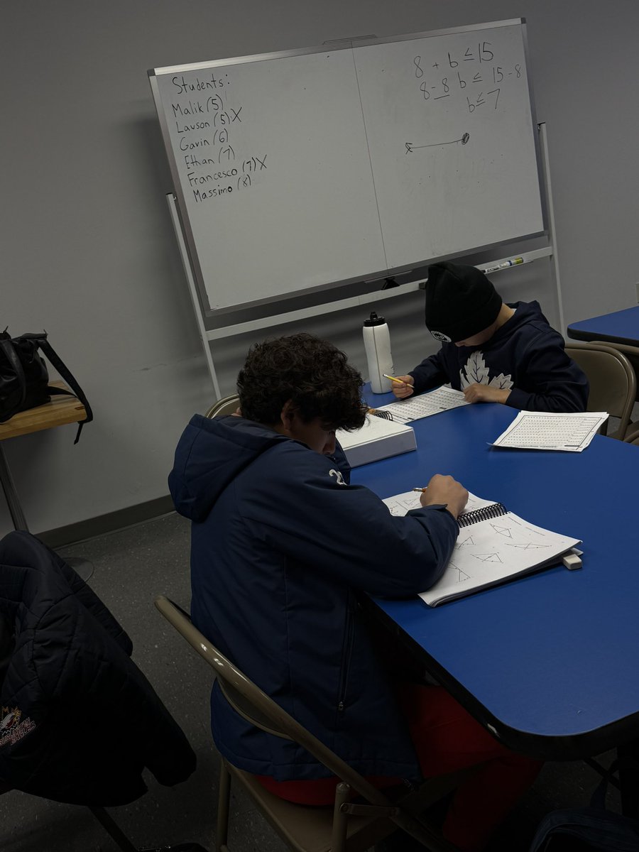Get your schooling right on site! One stop shop with school &amp; hockey in one building. Our experienced teachers are here to help you succeed! #training #hockey #highperformance #school #education