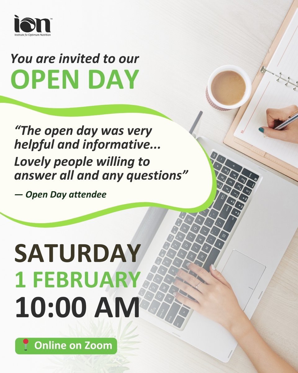 Due to popular demand, we're running another online open day on Saturday 1 February @ 10AM!

Discover how you can take the next step in your journey at our free online Open Day.

Ready to invest in your future? Register now 🔗 bit.ly/3UV2qRY