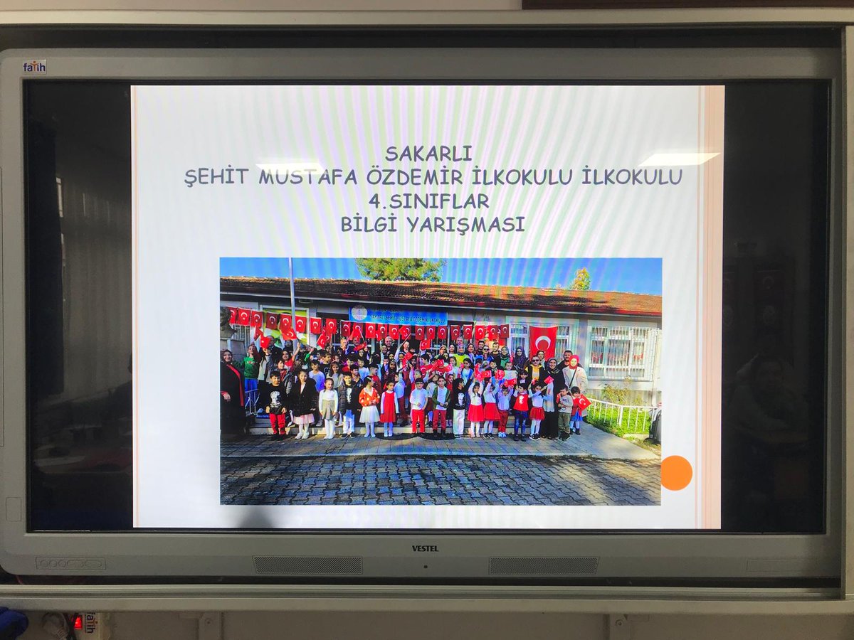 Sakarlı Şehit Mustafa Özdemir İlkokulu 4/A Sınıfı Bilgi Yarışması 
#MEBFestival
<a href="/memterme55/">Terme İlçe Milli Eğitim Müdürlüğü</a> 
<a href="/samsunmem/">Samsun İl Milli Eğitim Müdürlüğü</a>