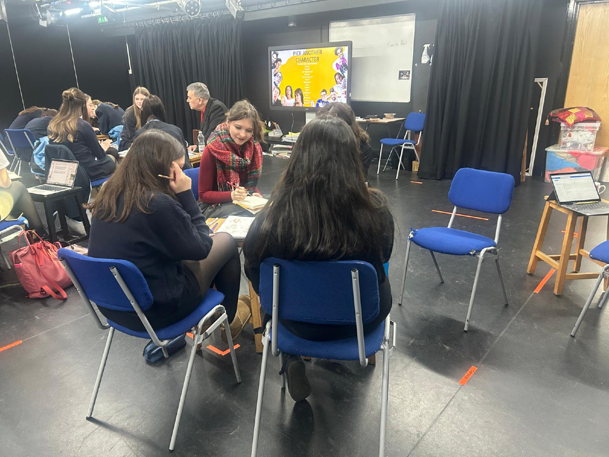 Yesterday, students through years 9-12 were treated to working with actor/writer/producer Phil Mealey. What were your favourite episodes from shows such as Early Doors &amp; The Royle Family?